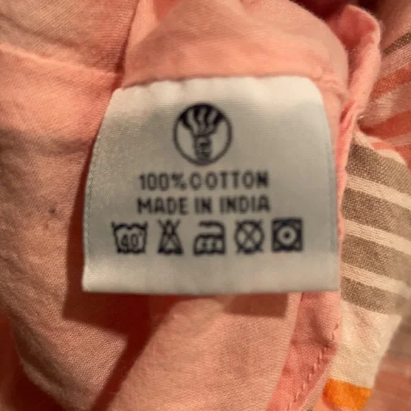 Fat Face Sear-sucker Striped Cotton Dress - Picture 6 of 6